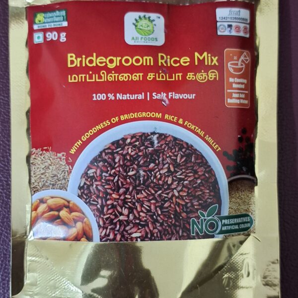 Bridegroom Rice Porridge Sailt Flavour