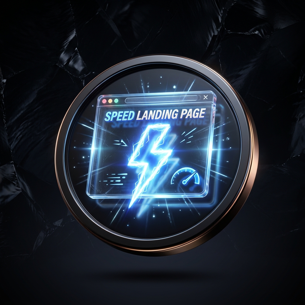 Landing Pages 3D Icon
